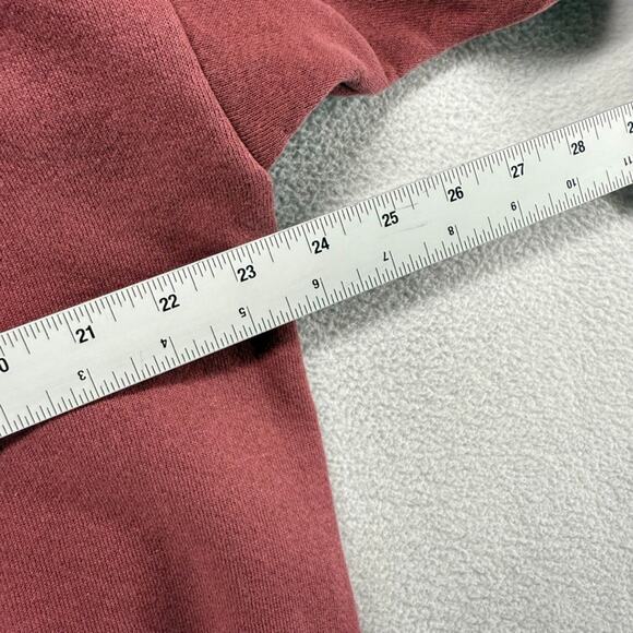 Vintage West Virginia Sweatshirt Mens XL Red Graphic Crewneck Spellout Faded 90s - Picture 6 of 10